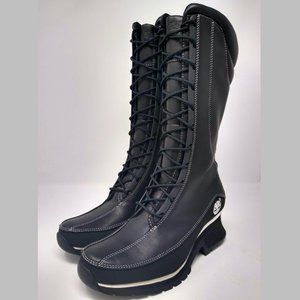 Timberland Tall Euro Dub Spin Lace-Up Boots 8.5